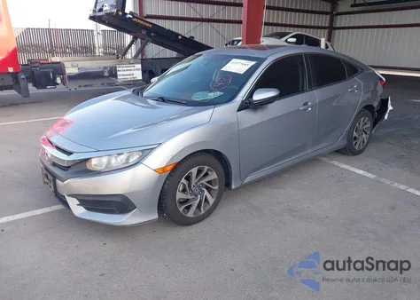 2017 Honda Civic Ex из США, поврежденный, VIN 19XFC2F75HE220982